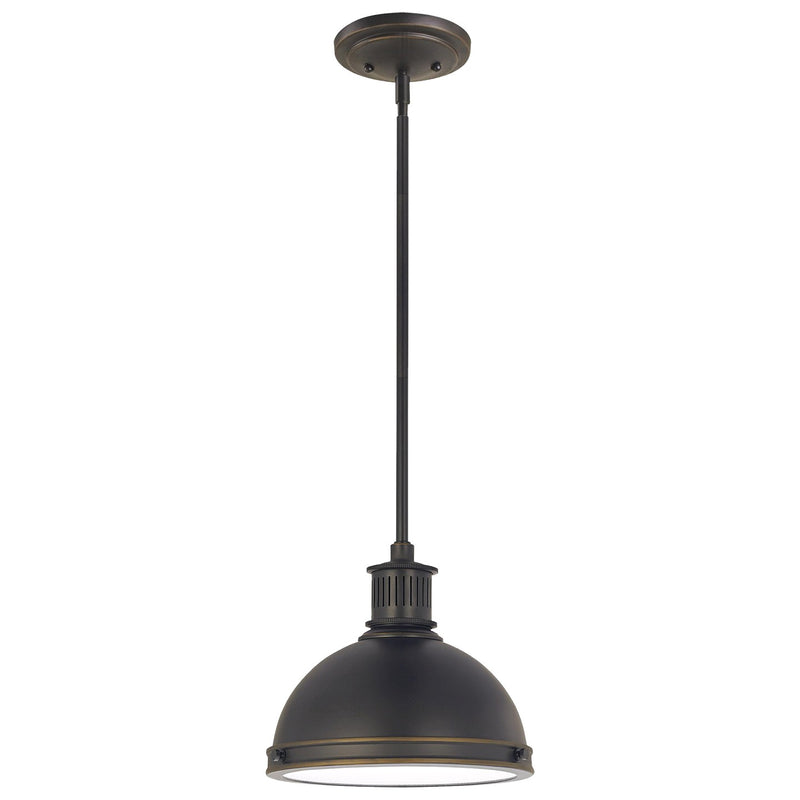 Generation Lighting 65085EN3-715 One Light Pendant, Autumn Bronze