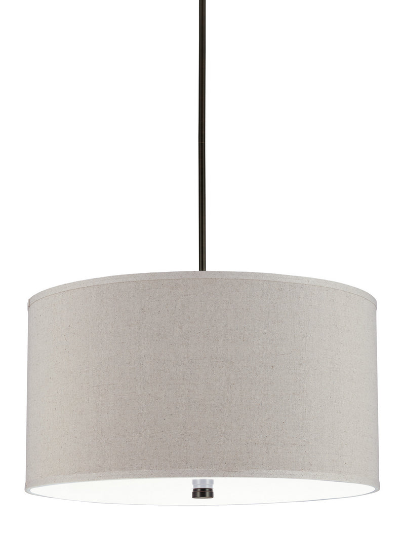 Visual Comfort Studio 65262EN3-710 Four Light Pendant, Bronze