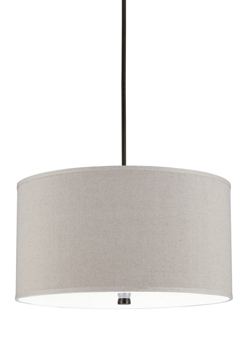 Visual Comfort Studio 65262EN3-710 Four Light Pendant, Bronze