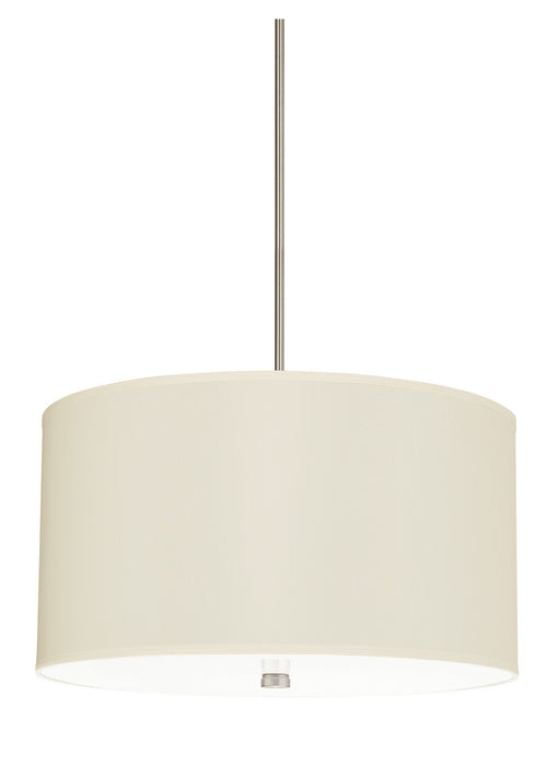 Visual Comfort Studio 65262EN3-962 Four Light Pendant, Brushed Nickel