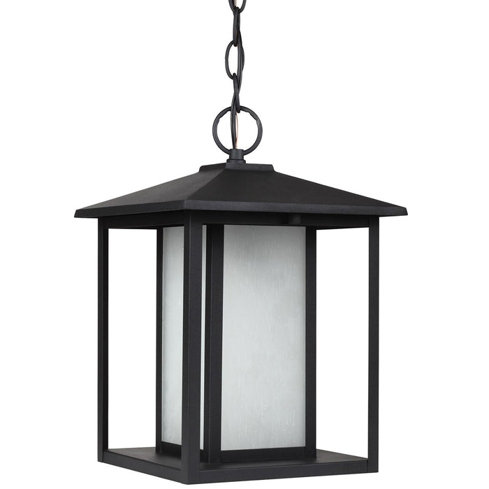 Generation Lighting 69029-12 One Light Outdoor Pendant, Black