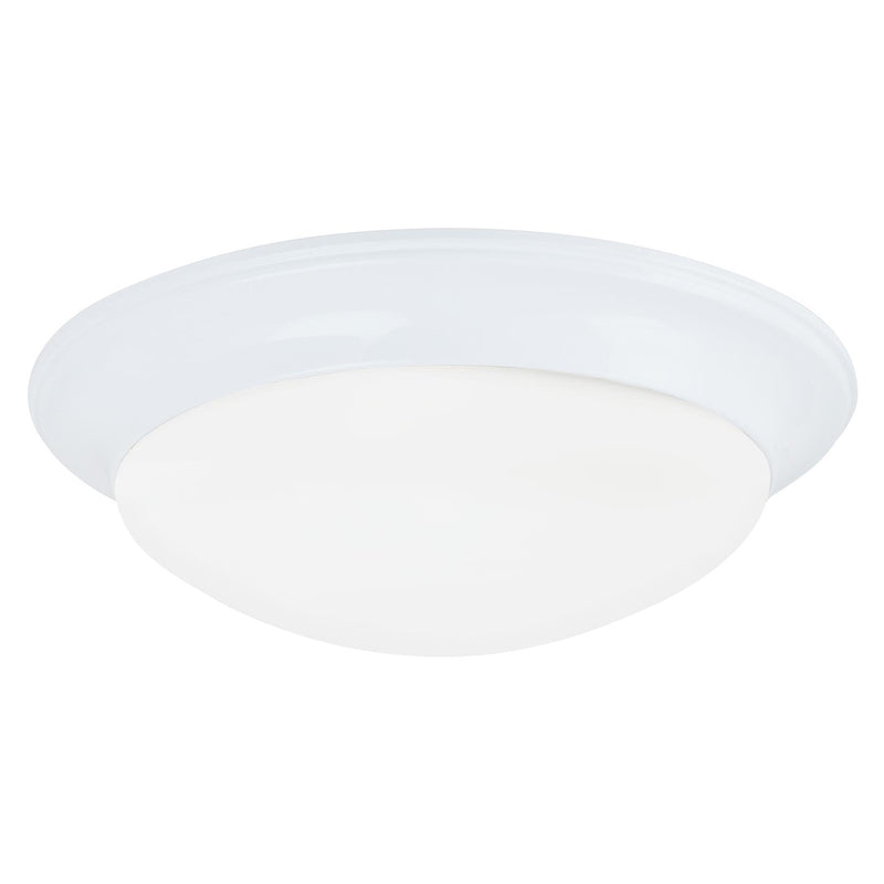 Generation Lighting 75435EN3-15 Two Light Flush Mount, White