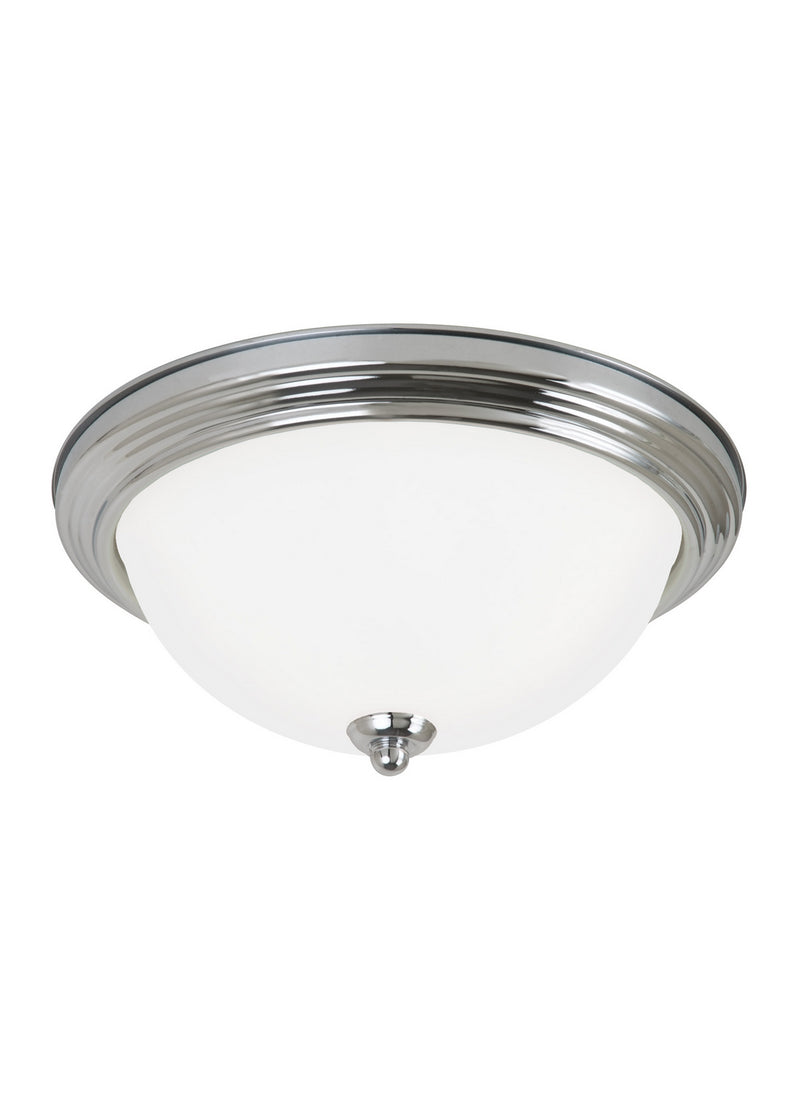 Generation Lighting 77063EN3-05 One Light Flush Mount, Chrome