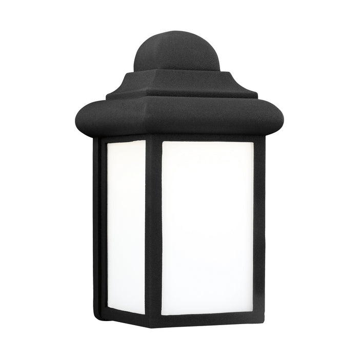 Generation Lighting 8988EN3-12 One Light Outdoor Wall Lantern, Black