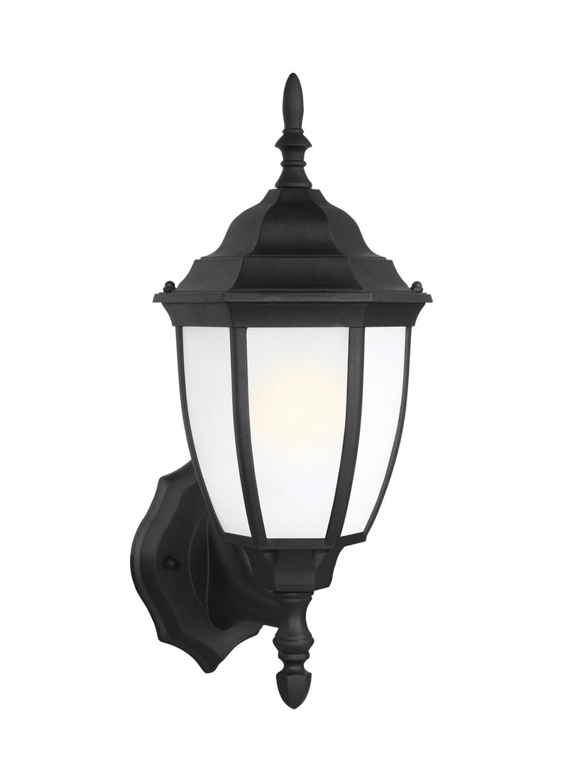 Generation Lighting 89940-12 One Light Outdoor Wall Lantern, Black