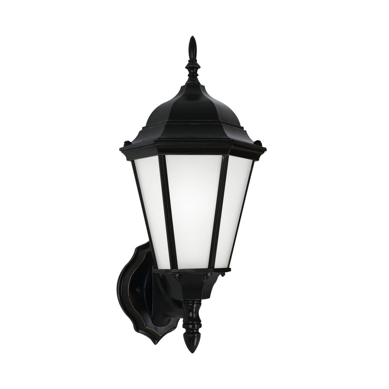 Generation Lighting 89941-12 One Light Outdoor Wall Lantern, Black