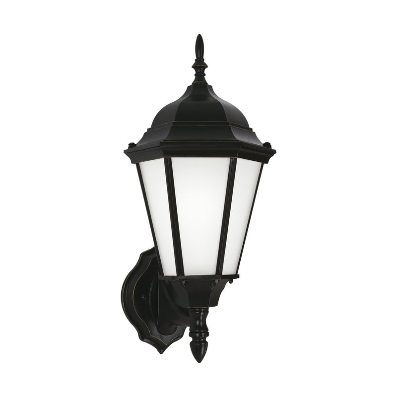 Generation Lighting 89941EN3-12 One Light Outdoor Wall Lantern, Black