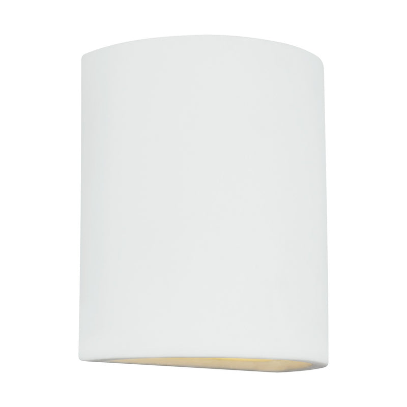 Generation Lighting 8304701EN3-714 One Light Outdoor Wall Lantern, Unfinished Ceramic