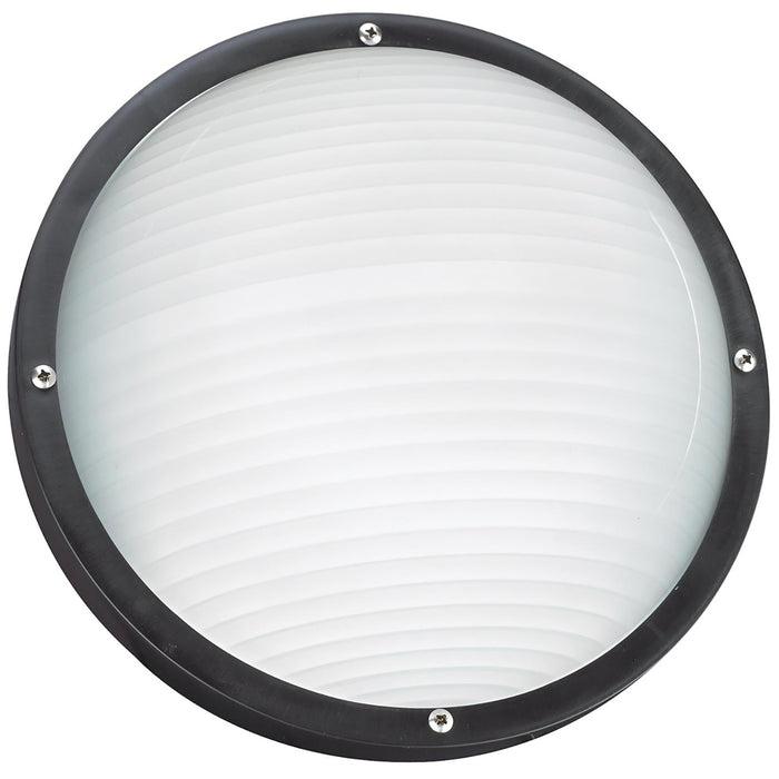 Generation Lighting 83057EN3-12 One Light Outdoor Wall / Ceiling Mount, Black