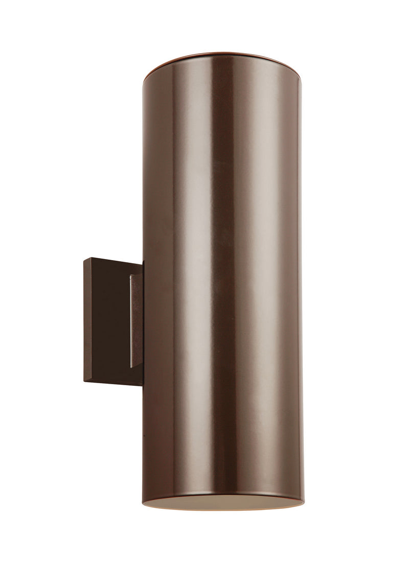 Visual Comfort Studio 8313802EN3-10 Two Light Outdoor Wall Lantern, Bronze