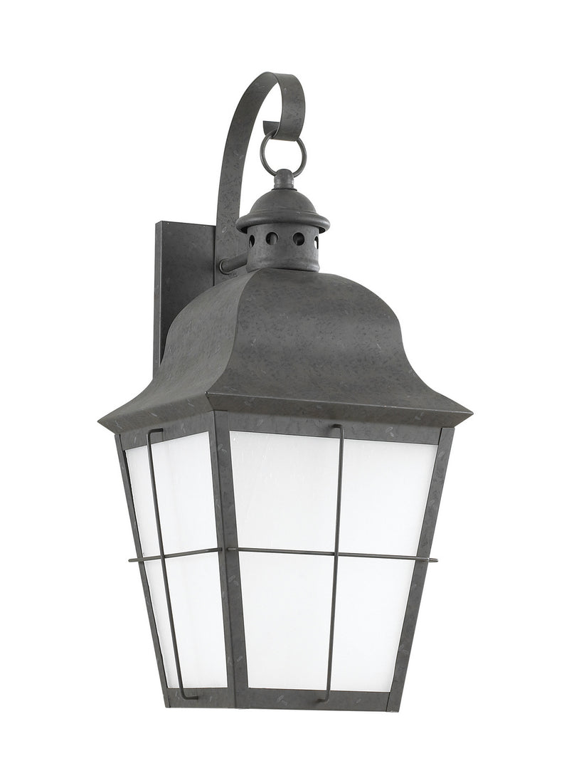 Generation Lighting 89273EN3-46 One Light Outdoor Wall Lantern, Oxidized Bronze