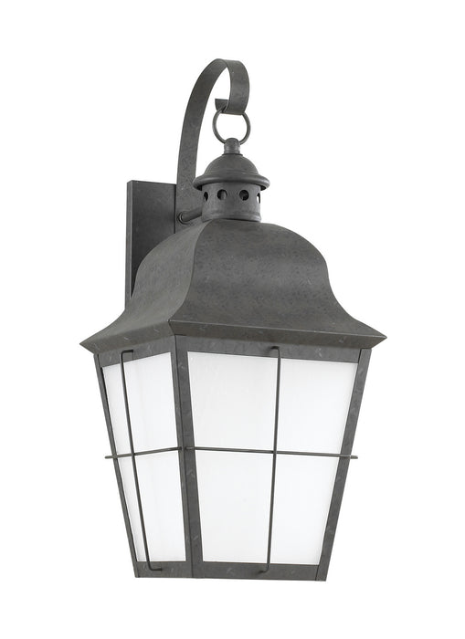Generation Lighting 89273EN3-46 One Light Outdoor Wall Lantern, Oxidized Bronze
