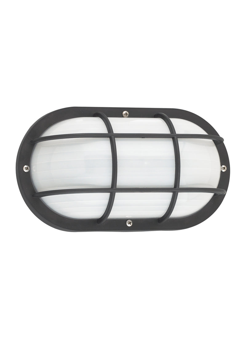 Generation Lighting 89806-12 One Light Outdoor Wall Lantern, Black