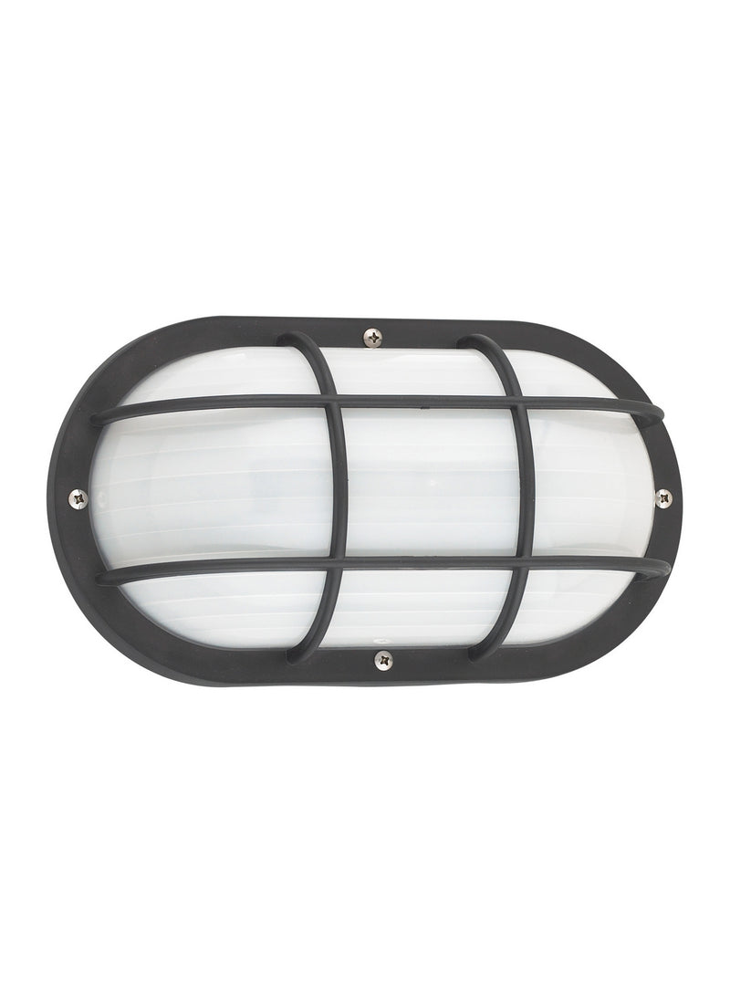 Generation Lighting 89806EN3-12 One Light Outdoor Wall Lantern, Black