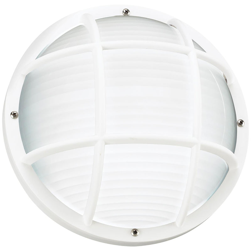Generation Lighting 89807EN3-15 One Light Outdoor Wall / Ceiling Mount, White