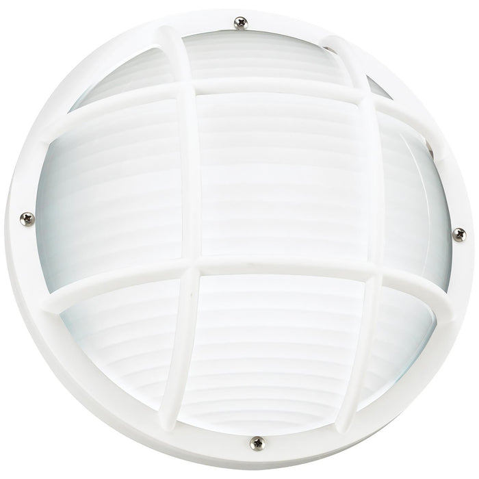 Generation Lighting 89807EN3-15 One Light Outdoor Wall / Ceiling Mount, White
