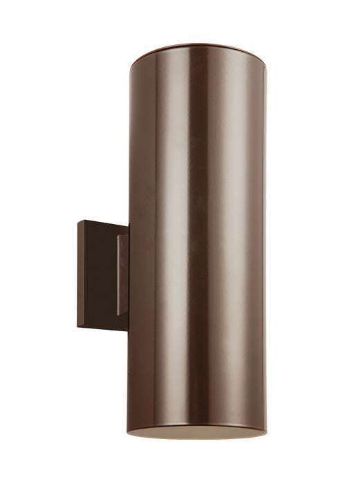 Visual Comfort Studio 8313902EN3-10 Two Light Outdoor Wall Lantern, Bronze