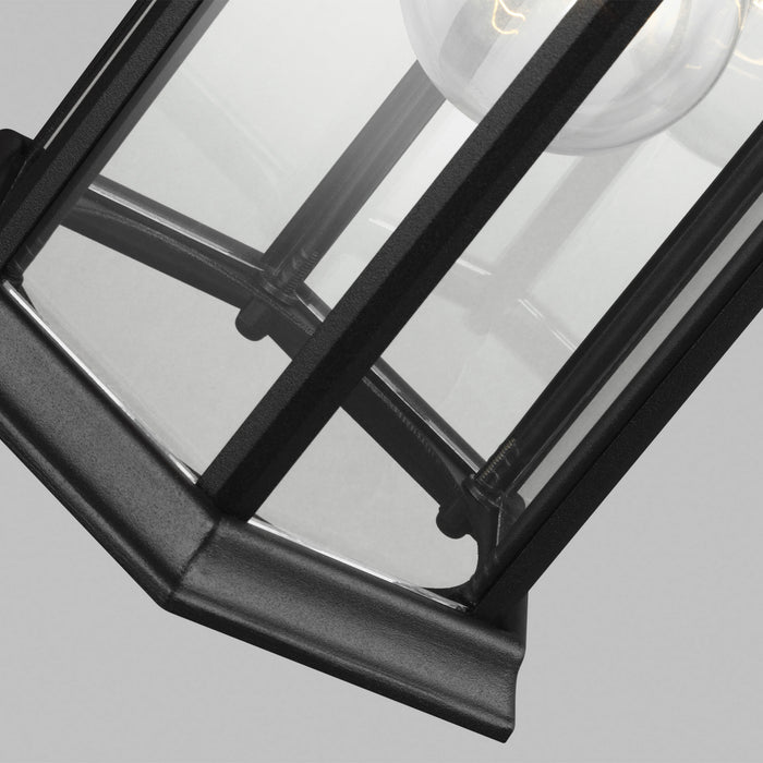 Generation Lighting 8338701-12 One Light Outdoor Wall Lantern, Black