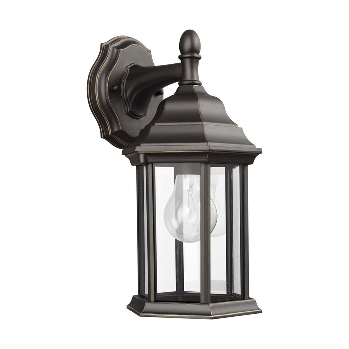 Generation Lighting 8338701-71 One Light Outdoor Wall Lantern, Antique Bronze