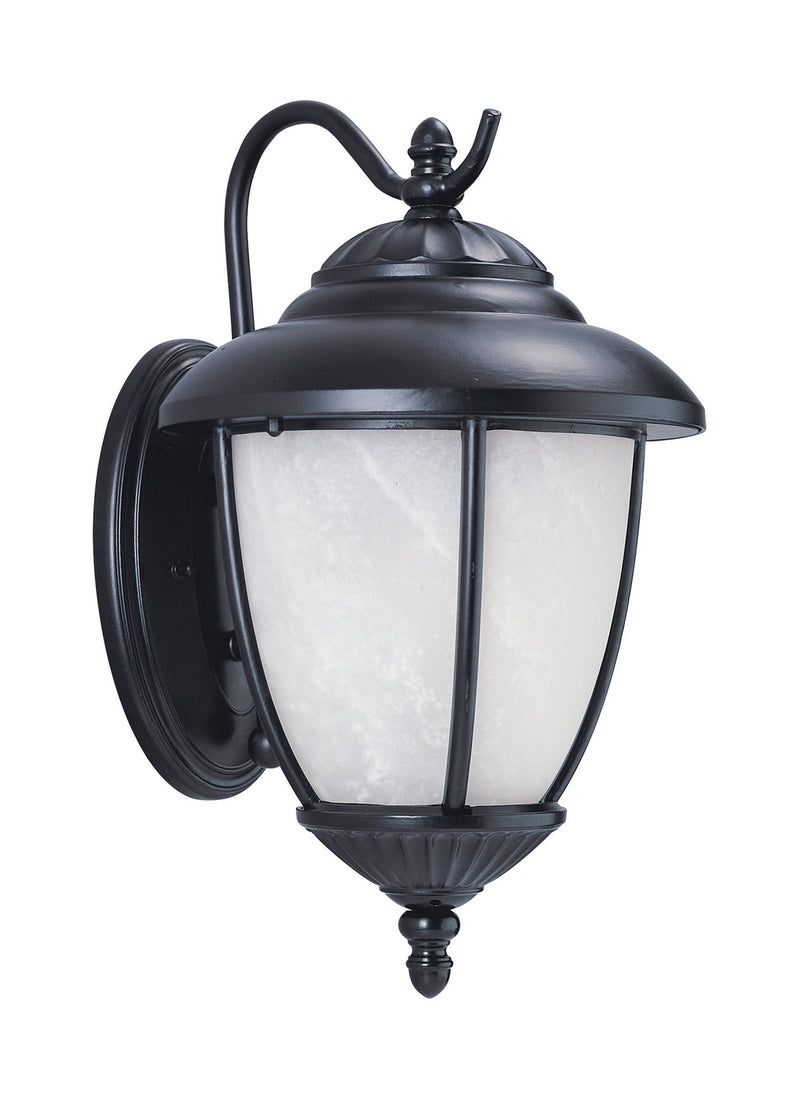 Generation Lighting 84050PEN3-12 One Light Outdoor Wall Lantern, Black