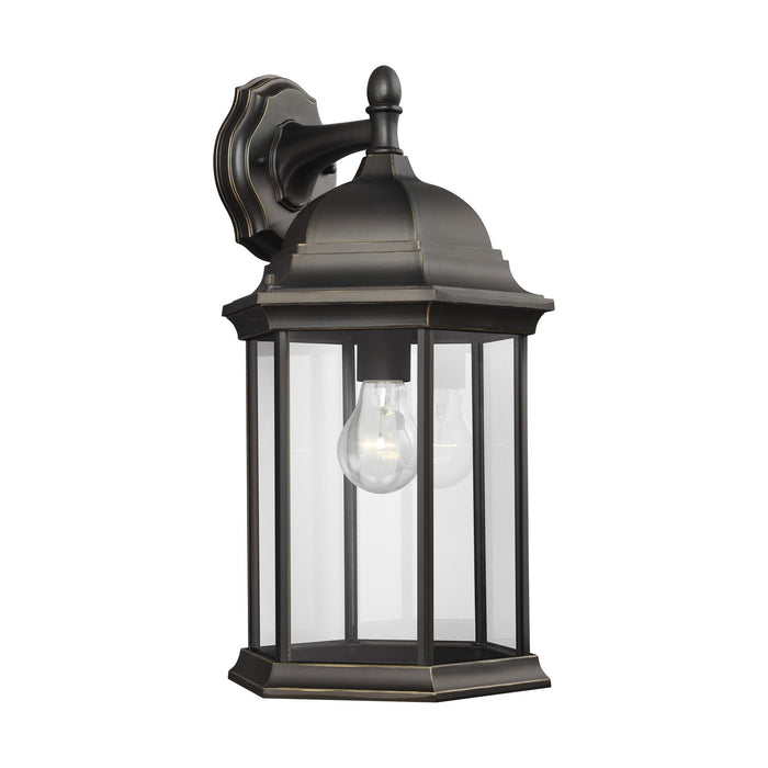Generation Lighting 8438701-71 One Light Outdoor Wall Lantern, Antique Bronze