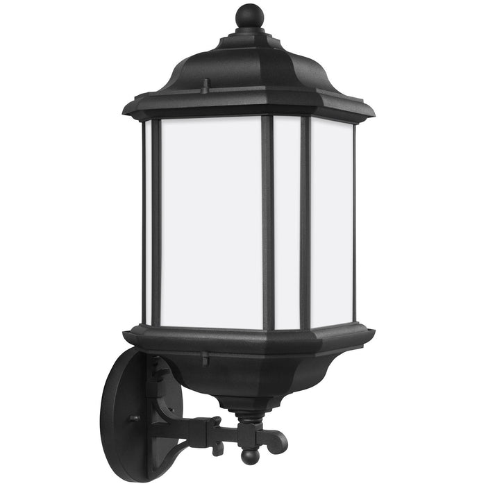 Generation Lighting 84532EN3-12 One Light Outdoor Wall Lantern, Black