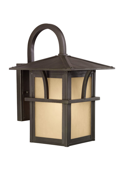 Generation Lighting 88881EN3-51 One Light Outdoor Wall Lantern, Statuary Bronze