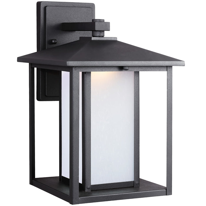 Generation Lighting 89031-12 One Light Outdoor Wall Lantern, Black