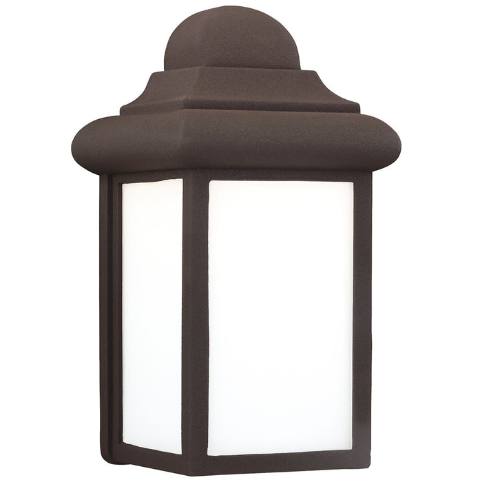 Generation Lighting 8788-10 One Light Outdoor Wall Lantern, Bronze
