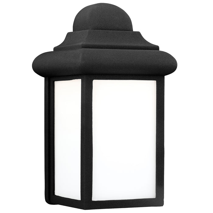 Generation Lighting 8788-12 One Light Outdoor Wall Lantern, Black