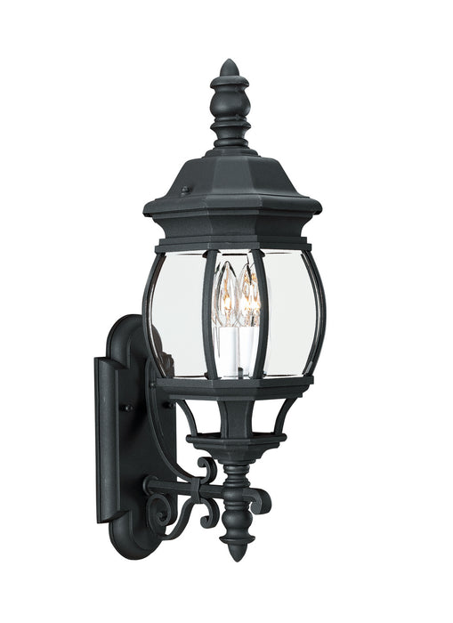 Generation Lighting 88201EN-12 Two Light Outdoor Wall Lantern, Black
