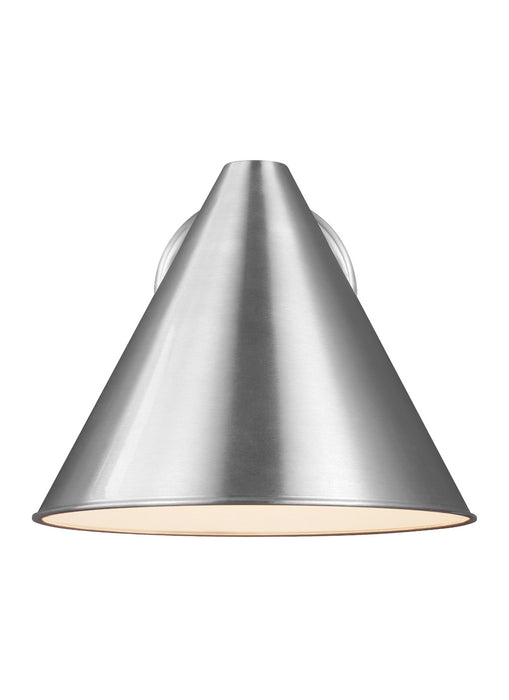 Generation Lighting 8538501EN3-04 One Light Outdoor Wall Lantern, Satin Aluminum
