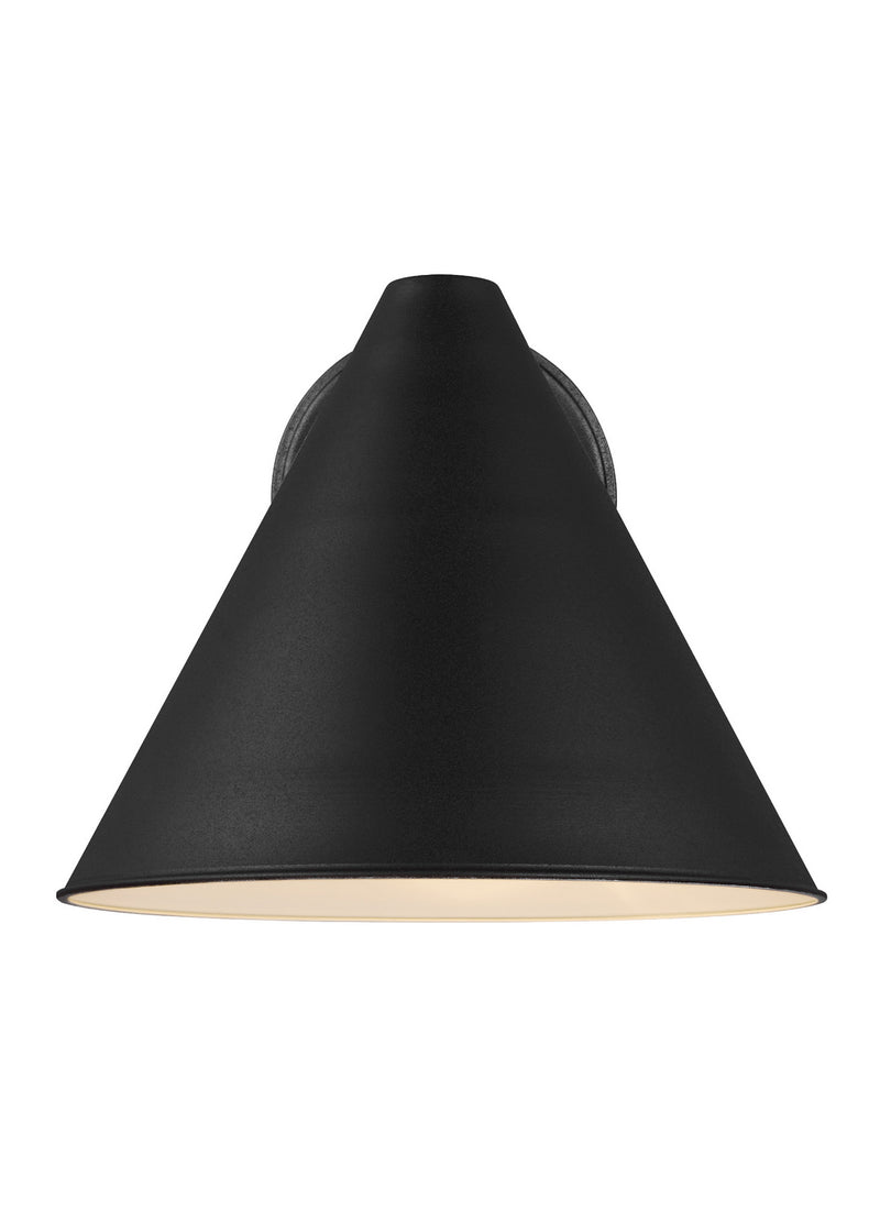 Generation Lighting 8538501EN3-12 One Light Outdoor Wall Lantern, Black