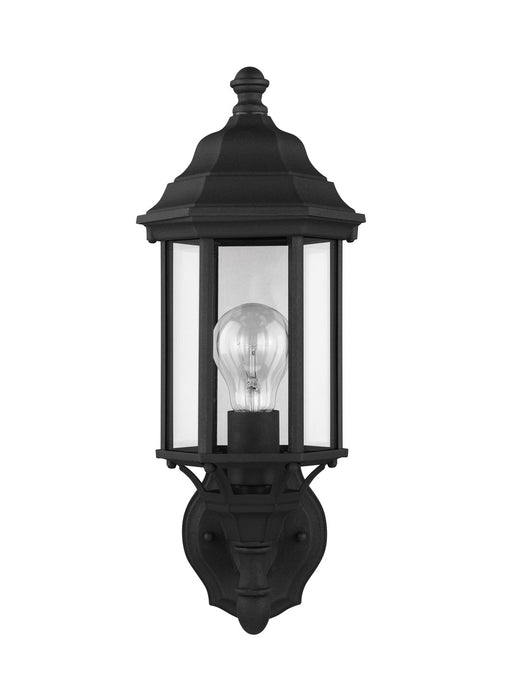 Generation Lighting 8538701-12 One Light Outdoor Wall Lantern, Black