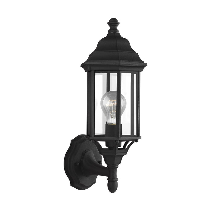 Generation Lighting 8538701-12 One Light Outdoor Wall Lantern, Black