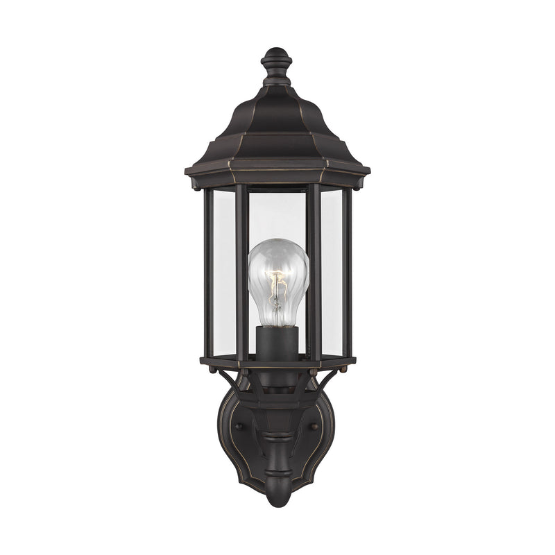 Generation Lighting 8538701-71 One Light Outdoor Wall Lantern, Antique Bronze