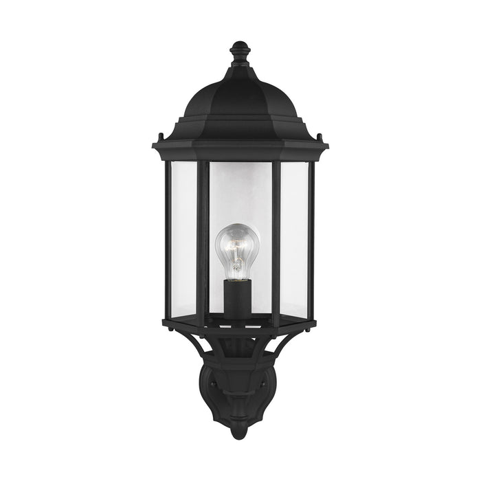 Generation Lighting 8638701-12 One Light Outdoor Wall Lantern, Black