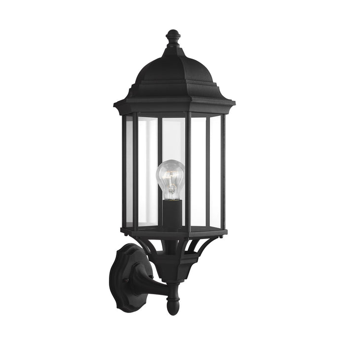 Generation Lighting 8638701-12 One Light Outdoor Wall Lantern, Black