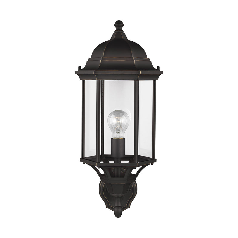 Generation Lighting 8638701-71 One Light Outdoor Wall Lantern, Antique Bronze