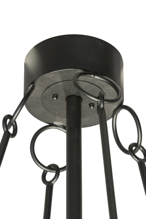 Meyda Tiffany 164971 16 Light Chandel-Air, Black Metal