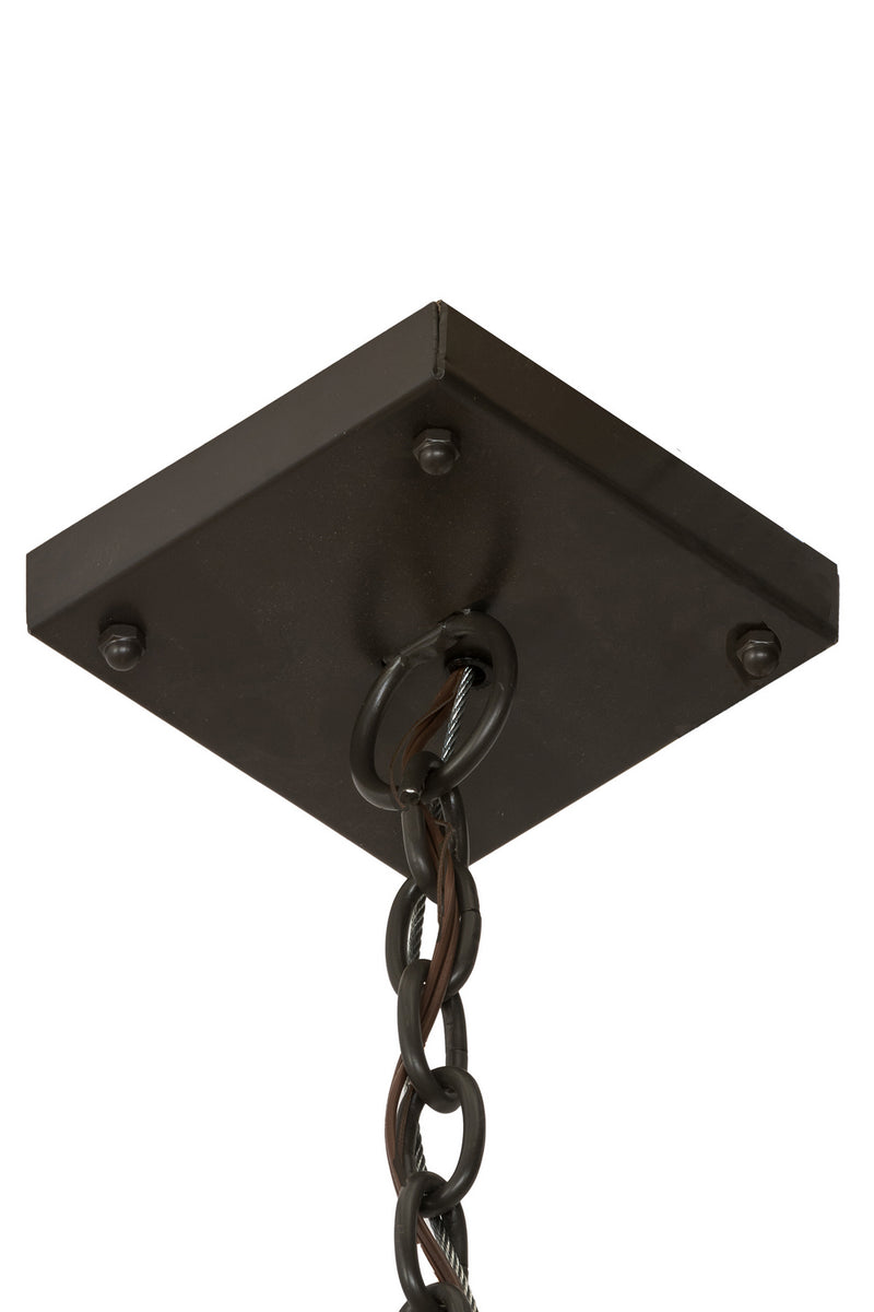 Meyda Tiffany 178759 Eight Light Pendant, Timeless Bronze