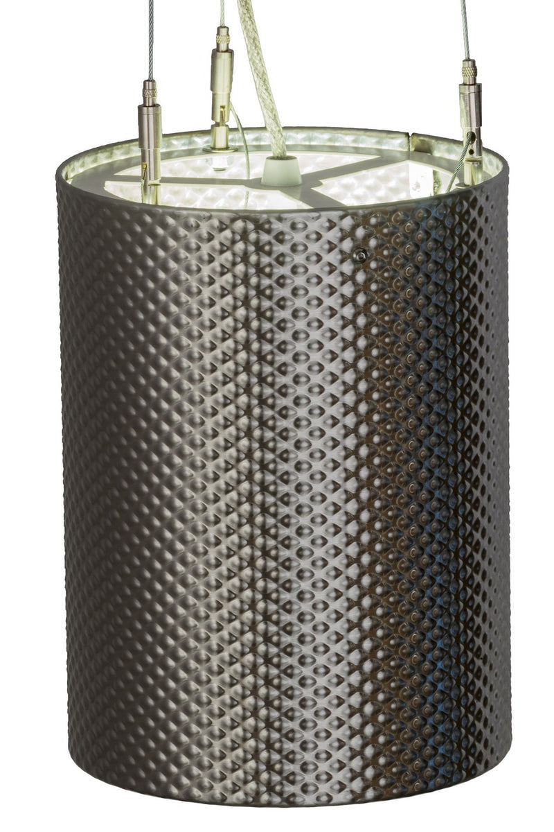 Meyda Tiffany 179030 LED Pendant, Brushed Stainless Steel
