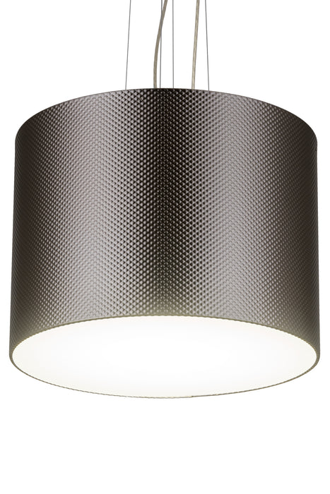 Meyda Tiffany 179031 LED Pendant, Brushed Stainless Steel