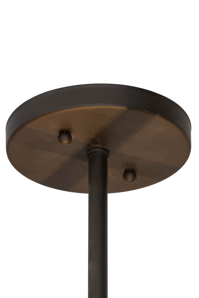 Meyda Tiffany 180896 Four Light Semi-Flushmount, Textured Black