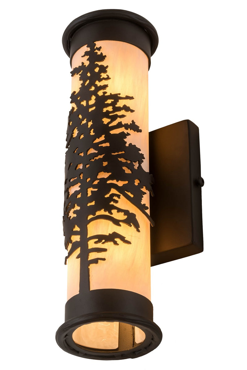 Meyda Tiffany 181591 One Light Wall Sconce, Oil Rubbed Bronze