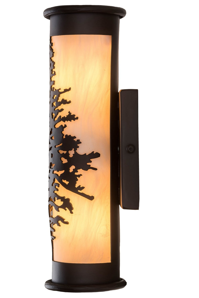 Meyda Tiffany 181591 One Light Wall Sconce, Oil Rubbed Bronze