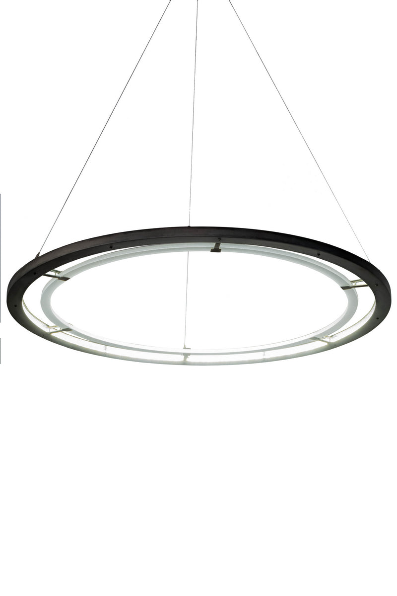 Meyda Tiffany 182102 LED Pendant, Aged Steel