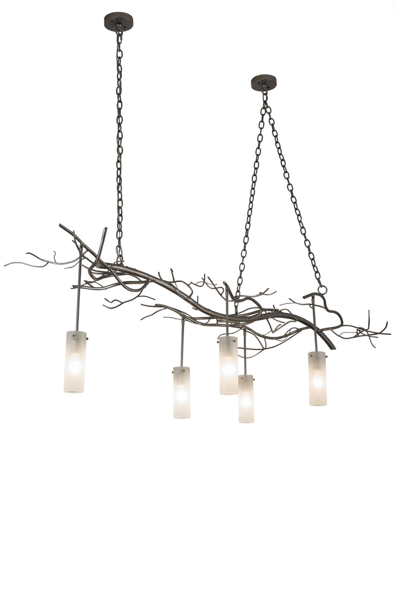 Meyda Tiffany 183234 Five Light Chandelier, Nickel