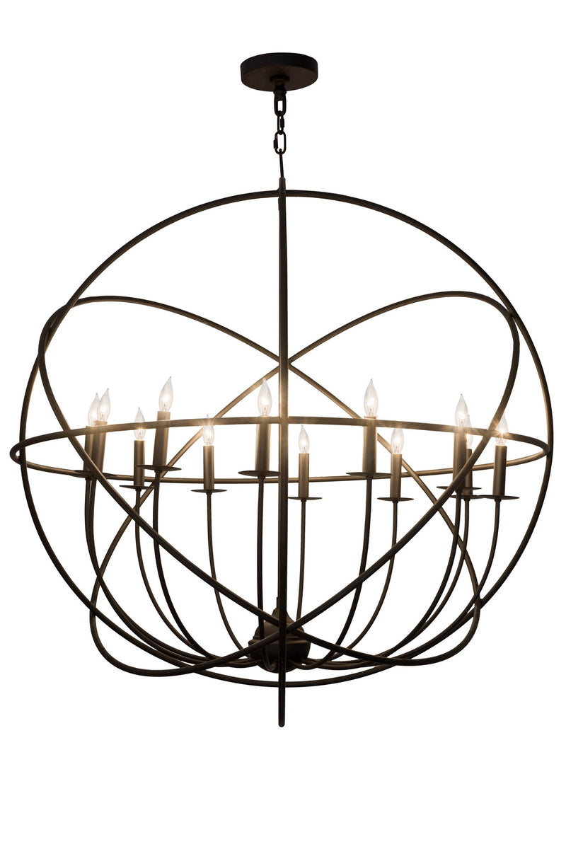 Meyda Tiffany 183432 12 Light Chandelier, Oil Rubbed Bronze