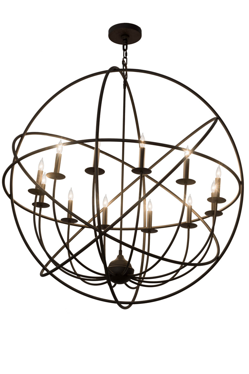 Meyda Tiffany 183432 12 Light Chandelier, Oil Rubbed Bronze